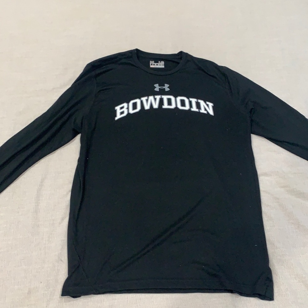 Bowdoin College Long-Sleeve Workout Shirt